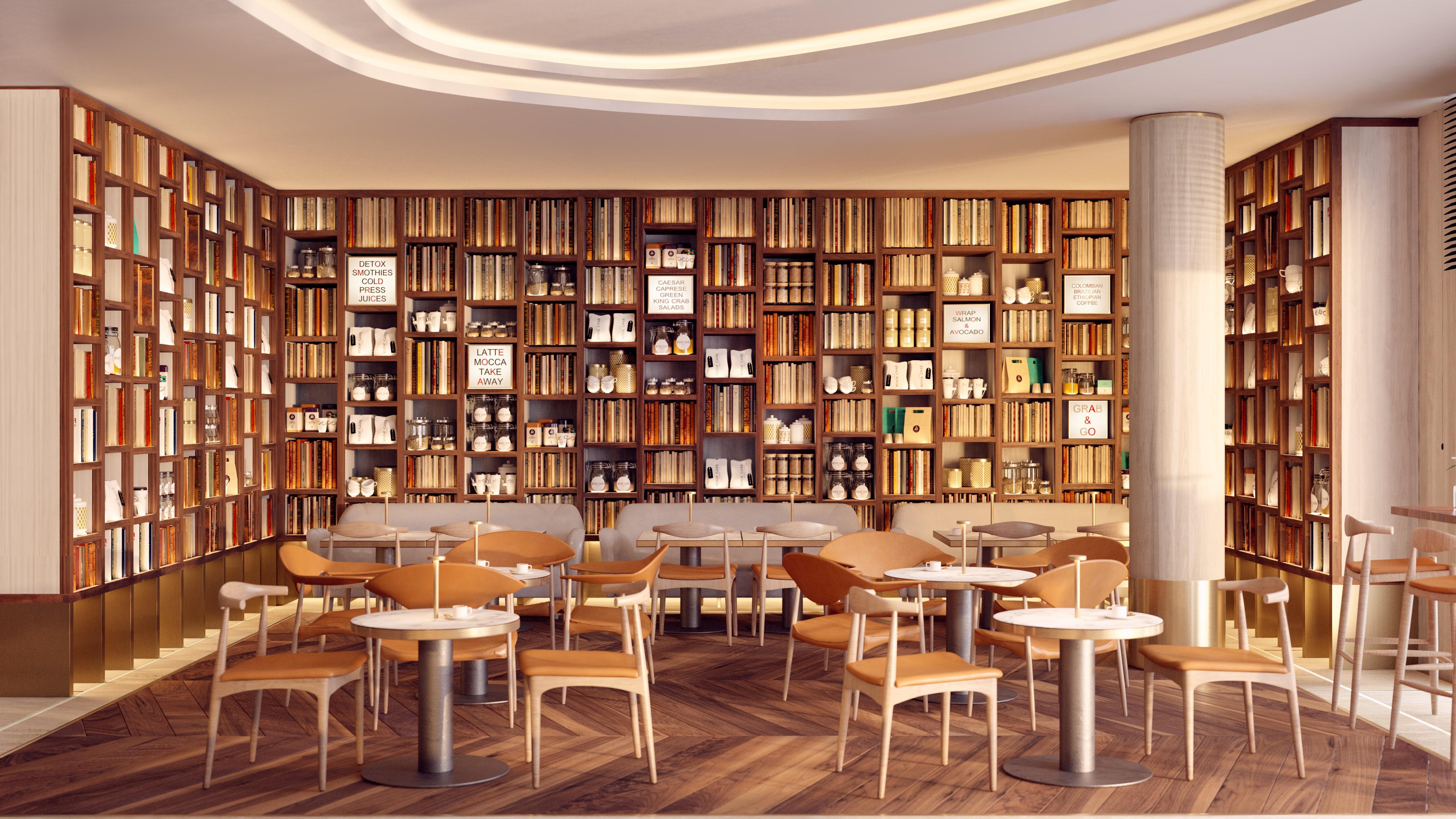 Grand Hyatt Barcelona Ξενοδοχείο Εξωτερικό φωτογραφία Library