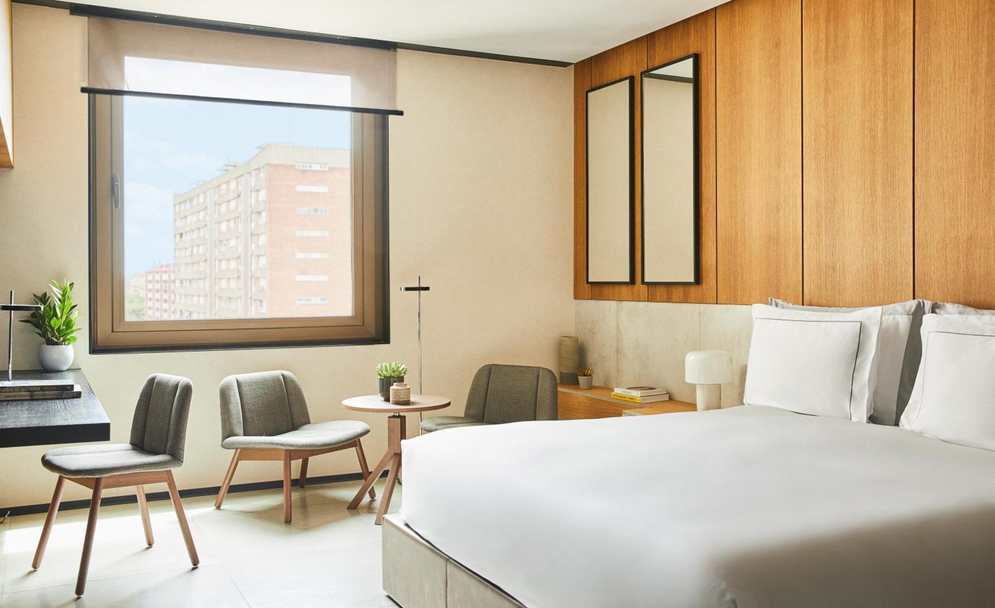 Grand Hyatt Barcelona Ξενοδοχείο Εξωτερικό φωτογραφία A room at the hotel
