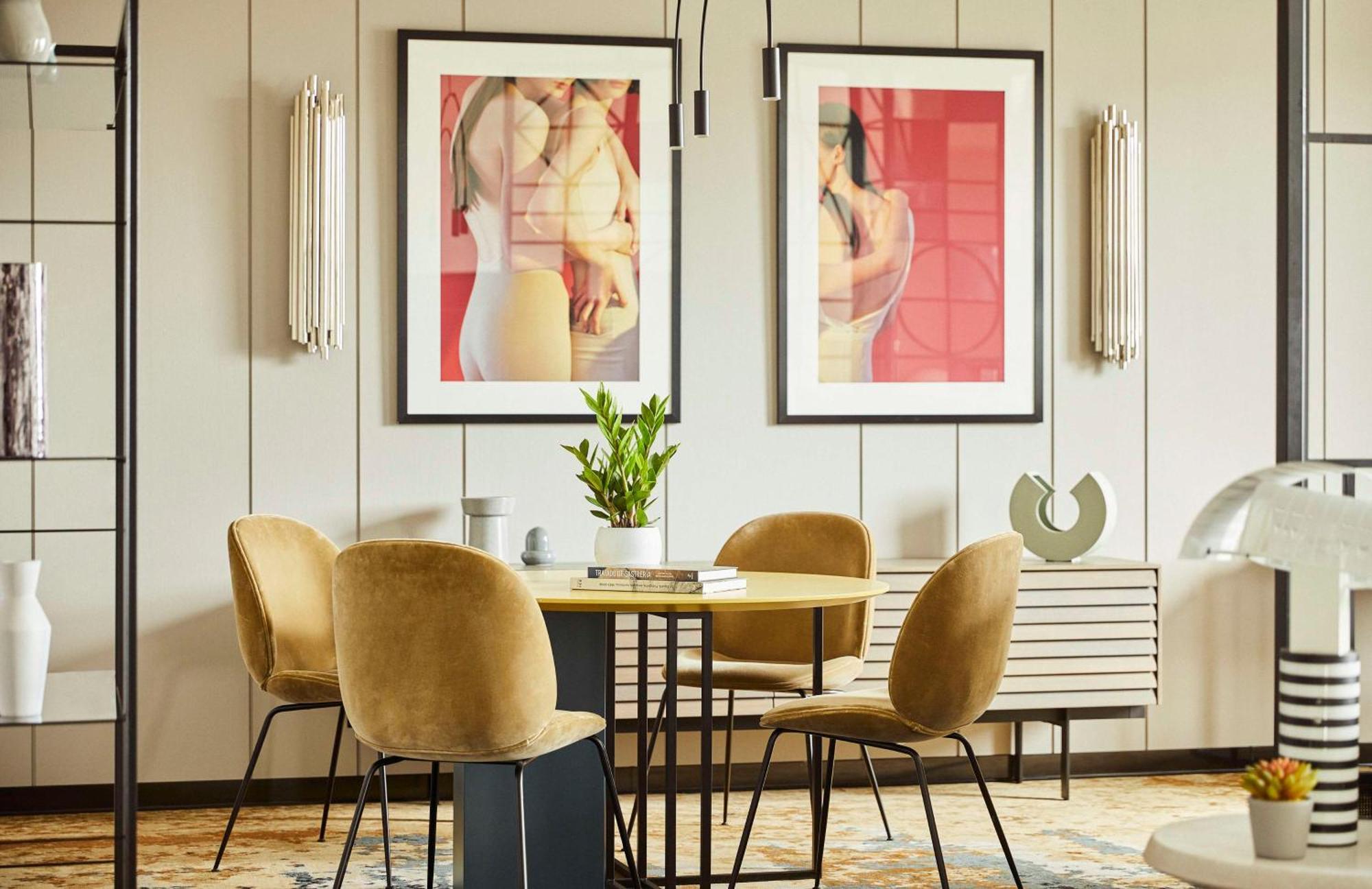 Grand Hyatt Barcelona Ξενοδοχείο Εξωτερικό φωτογραφία Gubi dining chairs